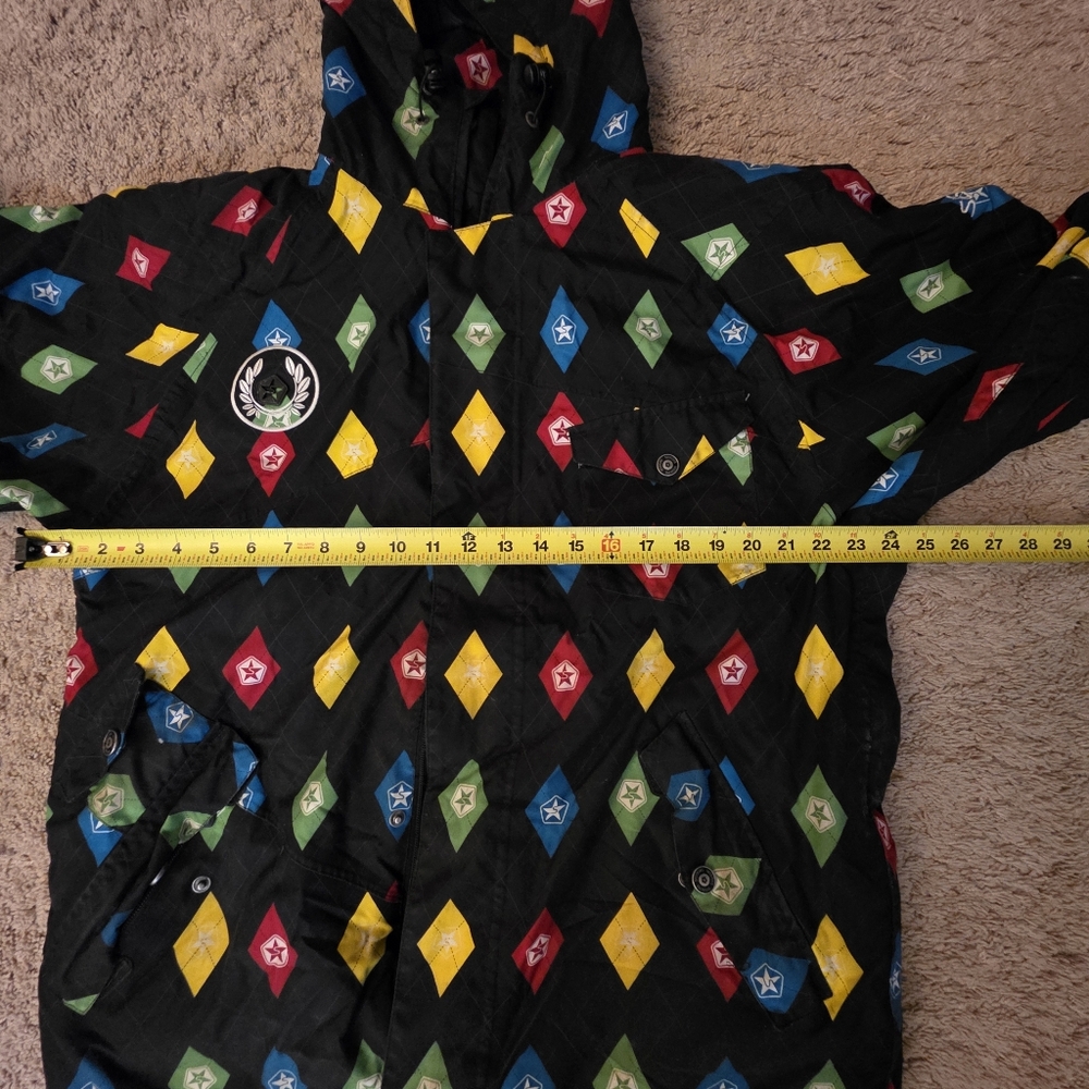 Sessions Ridge Series Jacket & Pants Set Diamond Pattern Size Medium - Picture 14 of 16